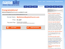Tablet Screenshot of bethlehembaptistchurch.com